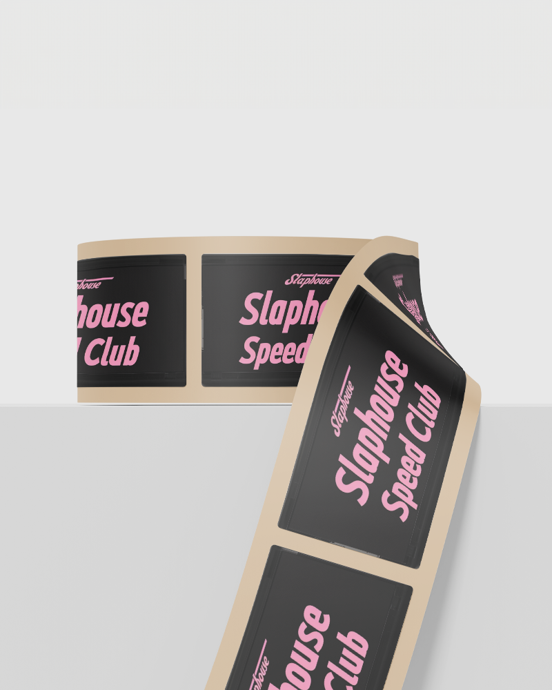 Rectangular Rounded Corner Labels